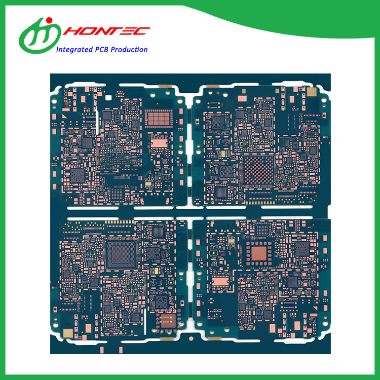 10 sluoksnių 4 žingsnio HDI PCB