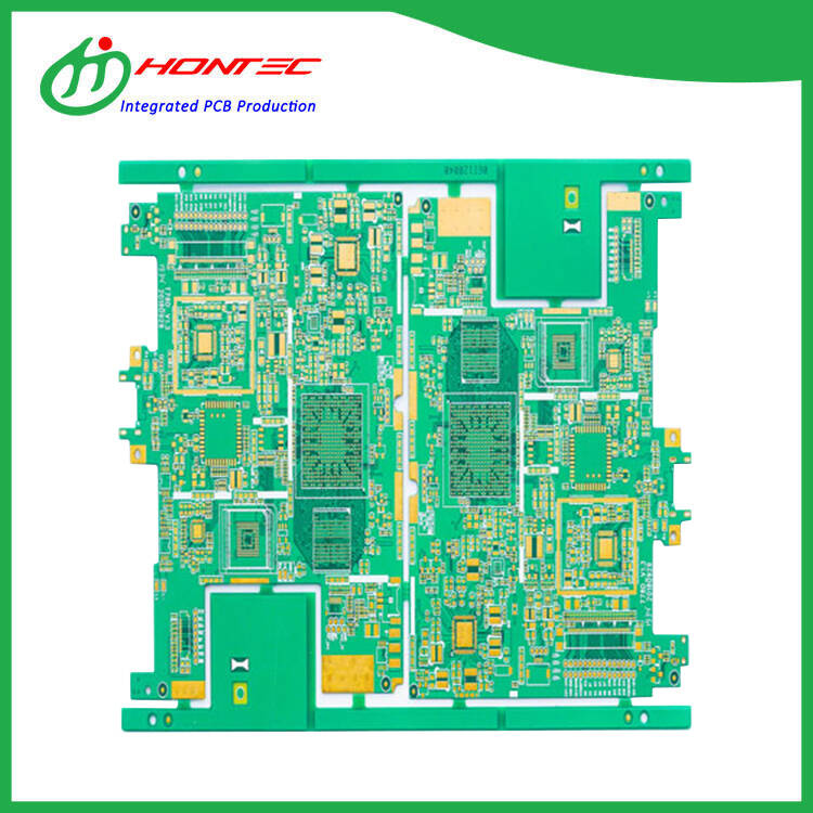 vario pasta užpildyta skylė PCB